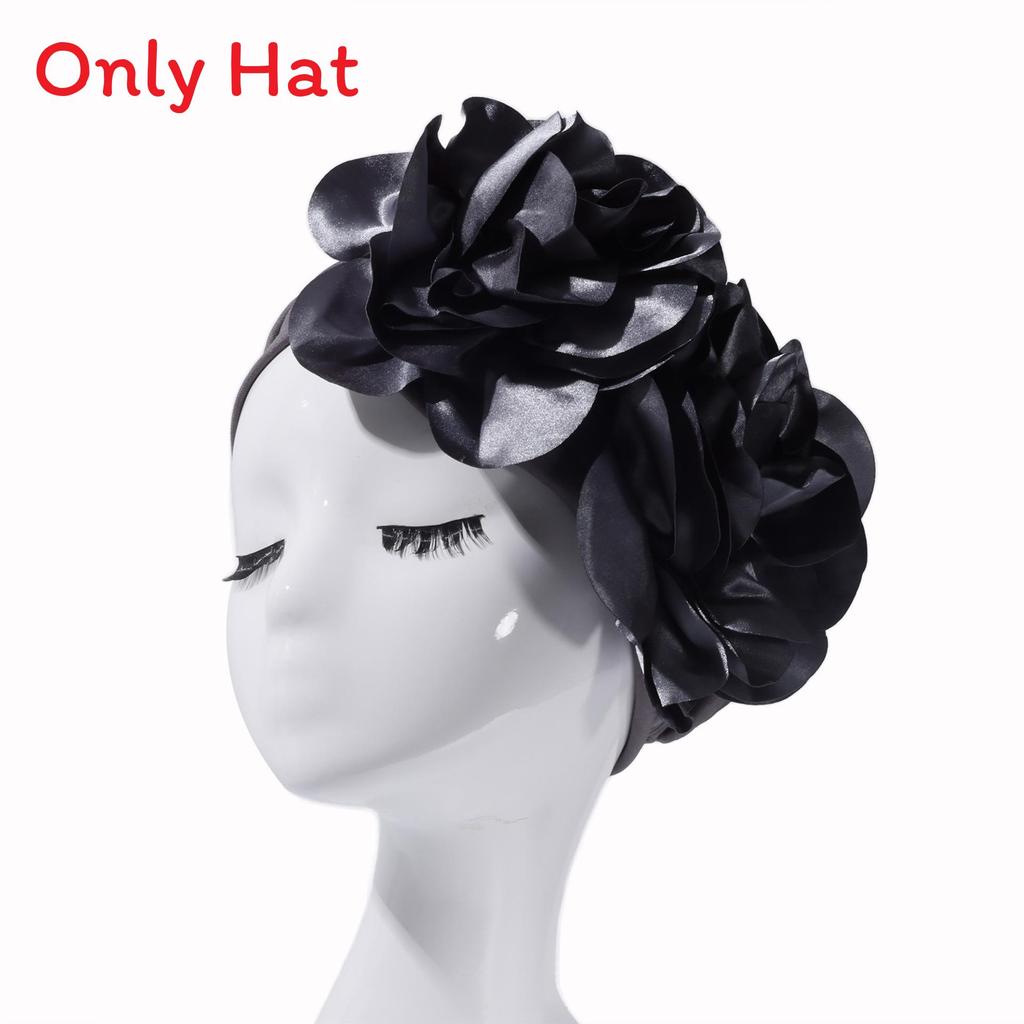 Womens Large Floral Head Wrap With Logo For Autumn Celebrations