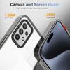 KEYSION Διαφανής Θήκη για Samsung A53 5G A73 A23 A13 TPU+PC Αντιολισθητική HD Διαφανής Αντικραδασμική Κάλυψη Τηλεφώνου για Galaxy A52 S 5G A32