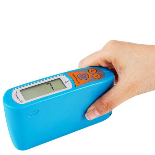 Poafamx Digital Gloss Meter, 0-199GU, High Accuracy }1GU, Includes Japanese Instruction Manual, Gloss Checker, 60 Degree, Electronic Measuring Instrum