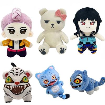Derpy Kpop Demon Hunters Mira Bear Derpy Tiger Plush Toy Merch K-Pop Demon Hunters Rumi Plush Doll Goods Demon Hunters Kpop Toy