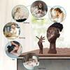 Headscents Head Incense Burner - Black Woman Resin Censer, Incense Stick Holder for Living Room  Headscents