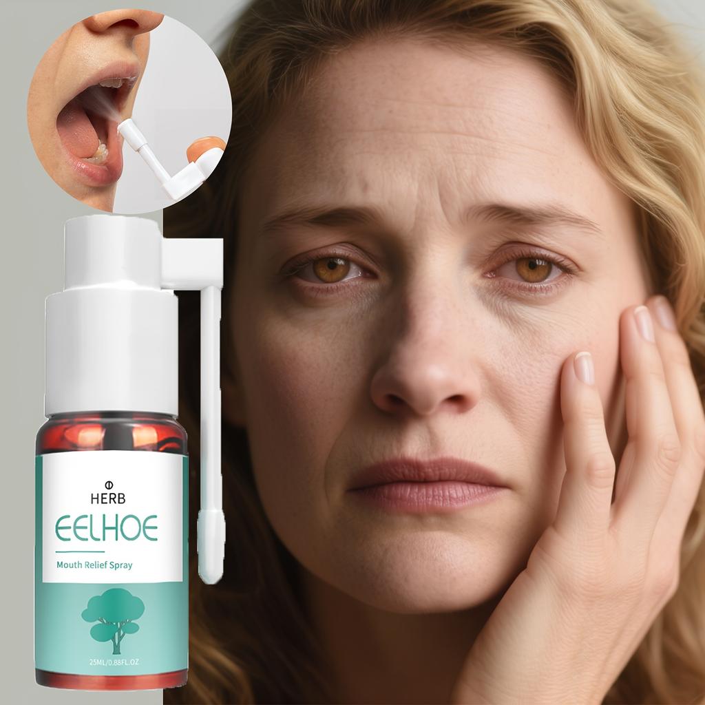 Oral Care Spray Gum Repair Dental Periodontics Mouth Ulcer Treatment Oral Hygiene Product Mouth Spray Breath Freshener