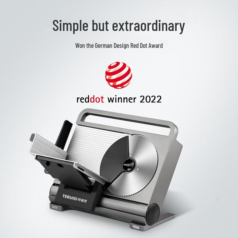 TERUISI GJ802 Electric Stainless Steel Meat Slicer
