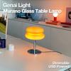 Modern Home Decoration Atmosphere Table Lamp, Bedroom Bedside Lamp, Living Room Desktop Small Table Lamp, USB Gift Lamp