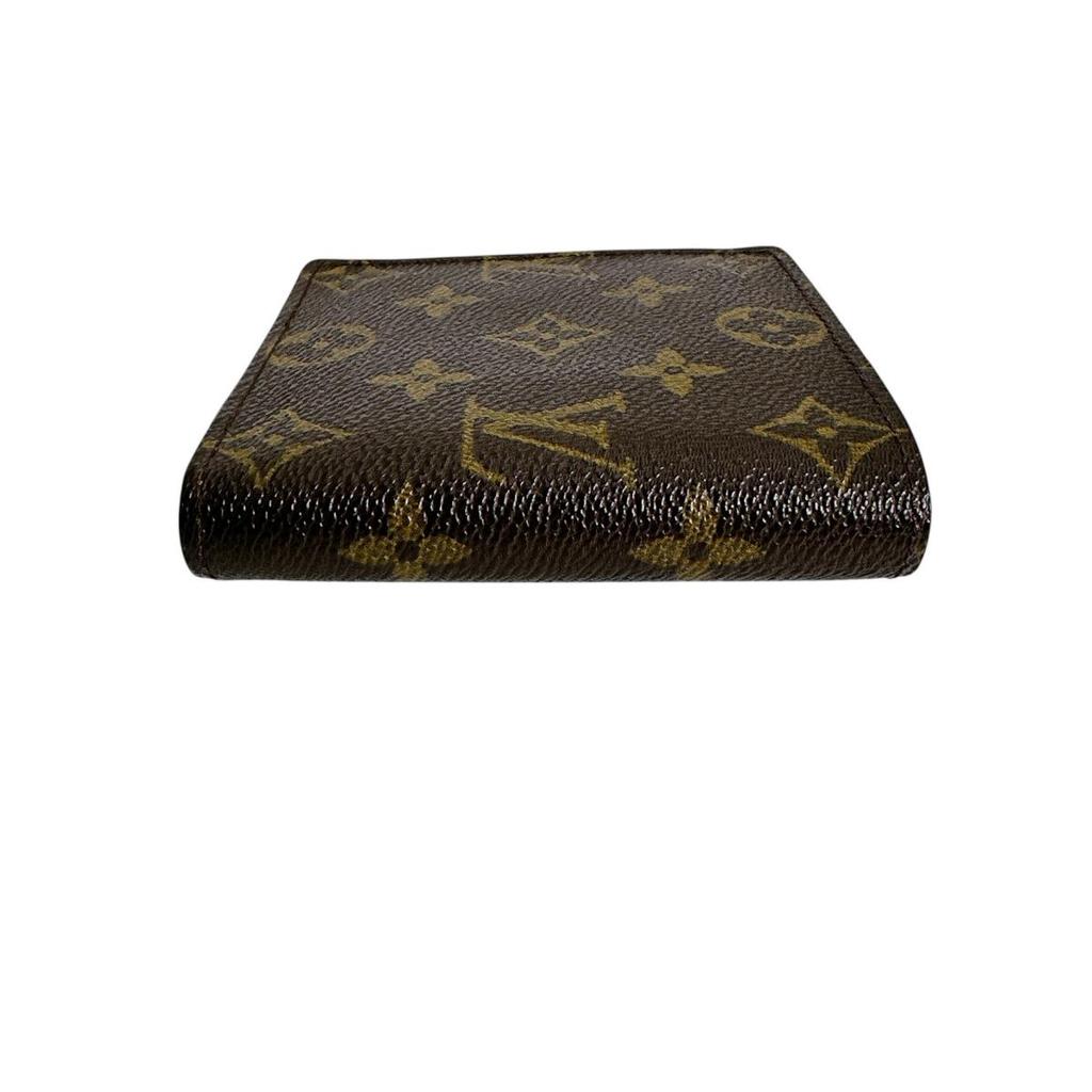 Louis Vuitton Monogram Portefeiulle Marco Wallet Monogram Canvas Brown M61675 Used