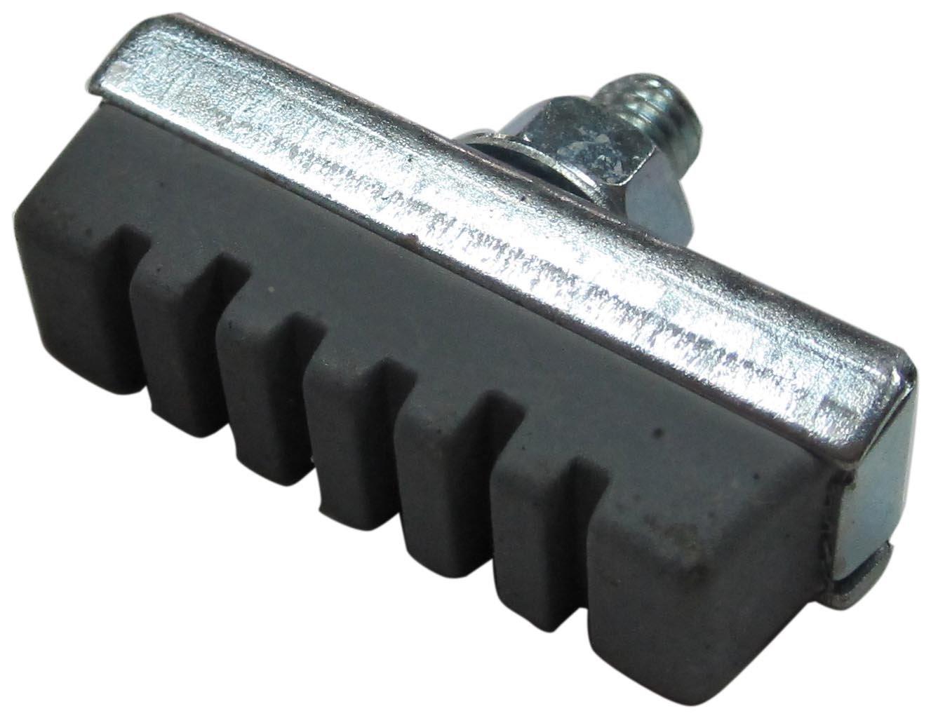 SAGISAKA Bicycle Brake Shoes STD for Aluminum 1 12215 Rims, Pair, Gray, серый