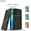 For Invisible Bracket Cover Xiaomi Redmi 13 Case Shockproof Luxury Hard Silicone PC Protective Case Redmi 13 Cover Redmi 13 Case
