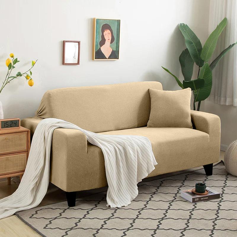Cover For A Sofa Bed, 4-Seater Sofa, Kamel Jacquard