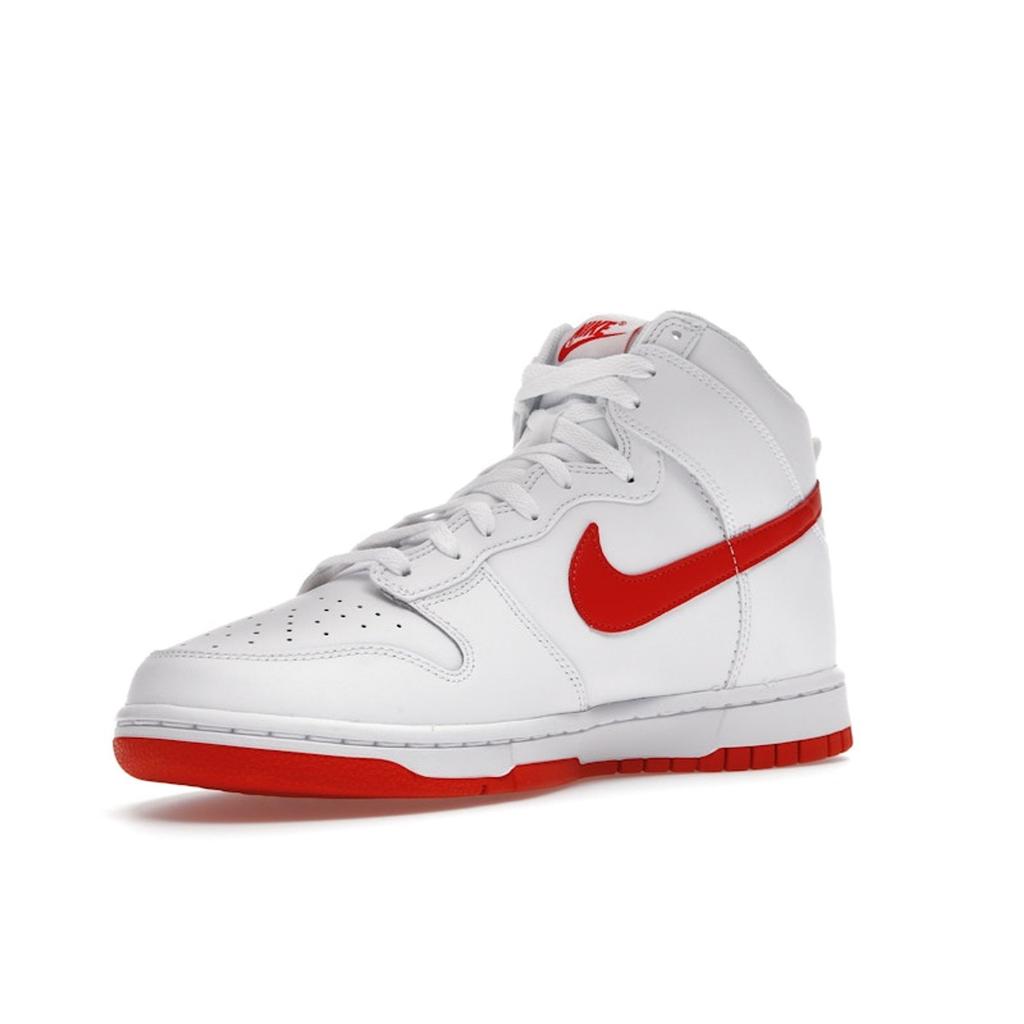 Nike Dunk High White Picante Red Men Sneakers DV0828-100