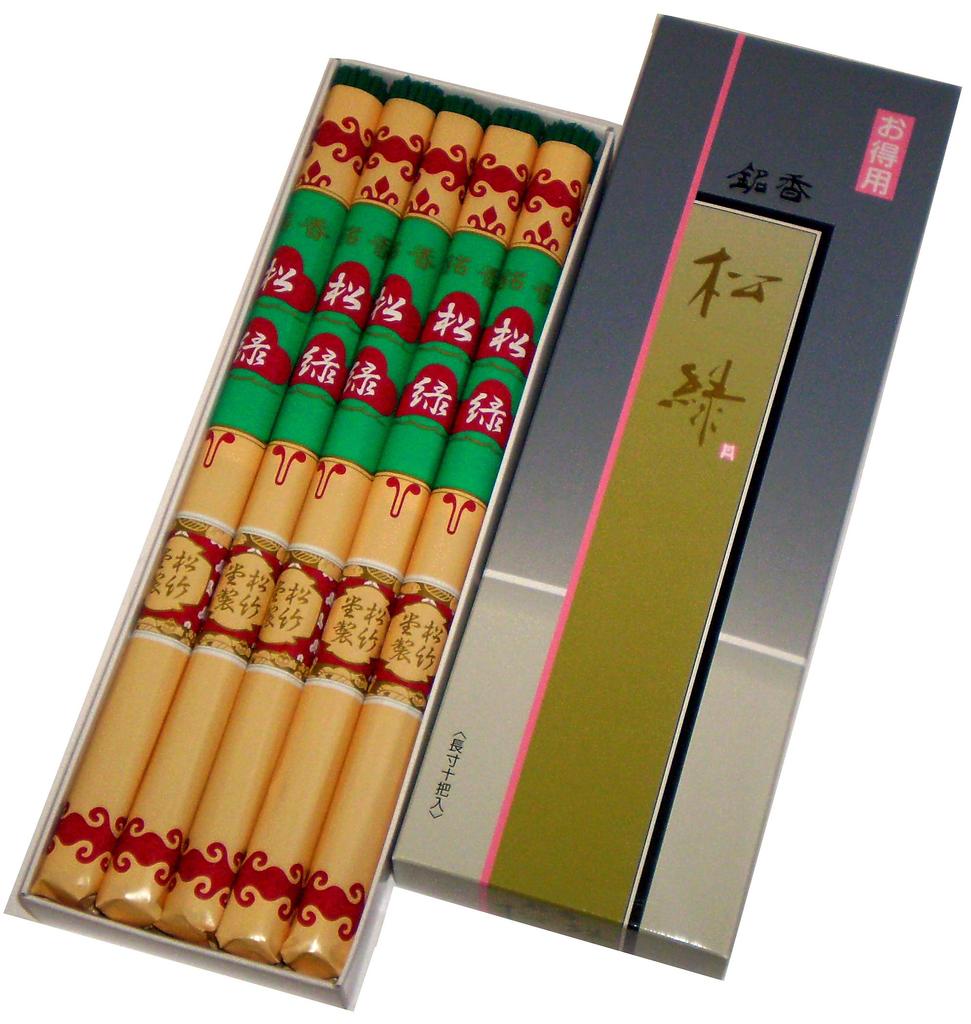 Shochikudo Incense Shop Shochikudo Incense, Meiko Shoryoku, Long, 10 Sticks #E-1