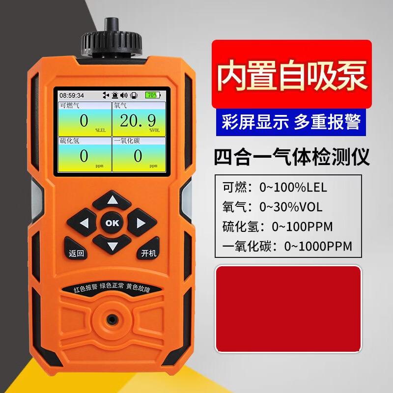 Portable 4-in-1 Multi-Gas Detector (CN version)