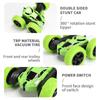 High-Speed 360° Remote Control Stunt Car with Lights - Double-Sided Tumbling Toy for Kids