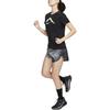 Nike T Shirts Women's Black Crew Neck Moderate Straight Fit FQ4988-010