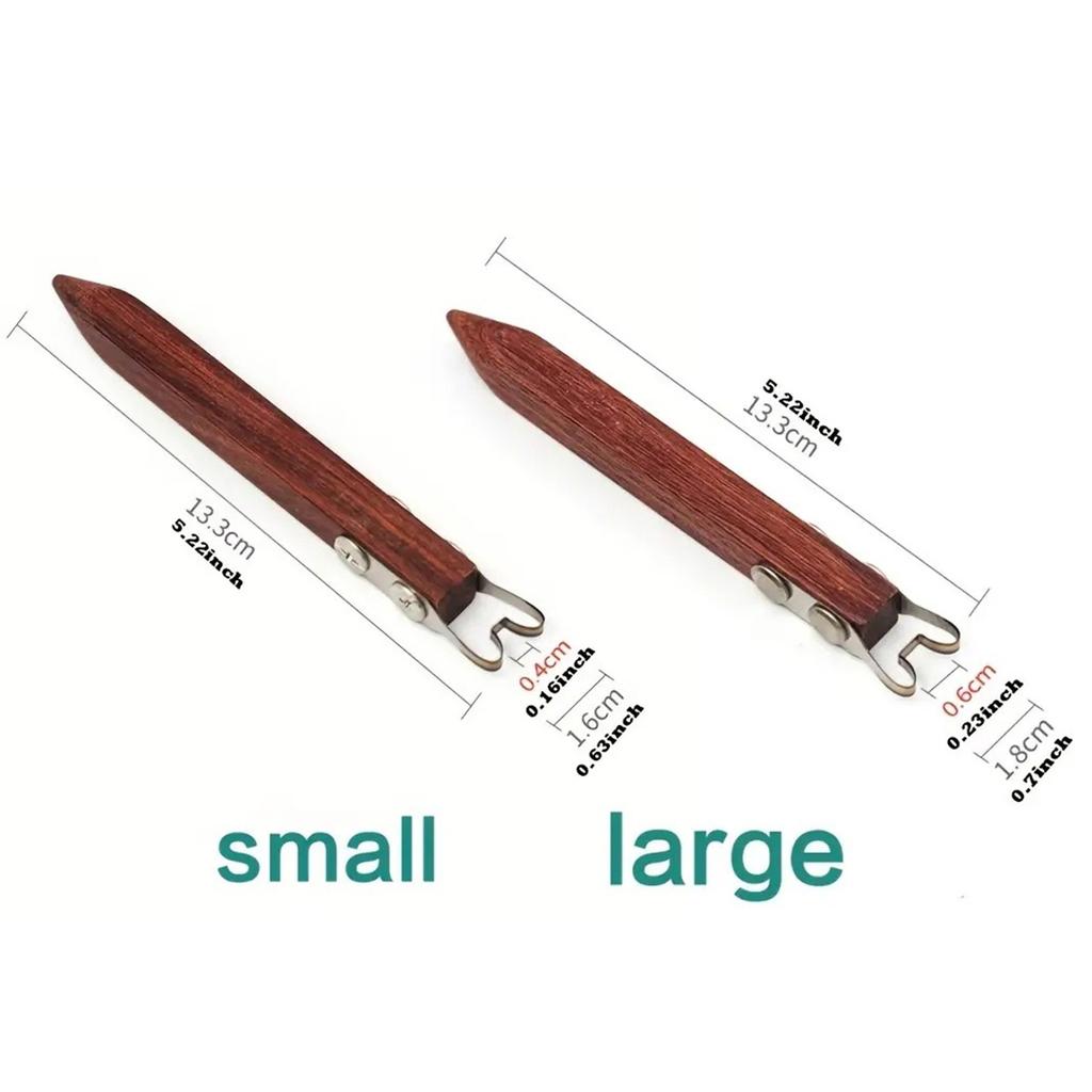 Künstlerische Keramikbasis-Finisher Holz & Metall Handgefertigtes Keramik-Verzierwerkzeug zum Perfektionieren von Tonkreationen & Skulpturen