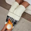 Women Pants High Elasticity Leggings Plaid Print Thickened Velvet Lining Warm Winter Bottoms Body Curve Yoga Sports Wear