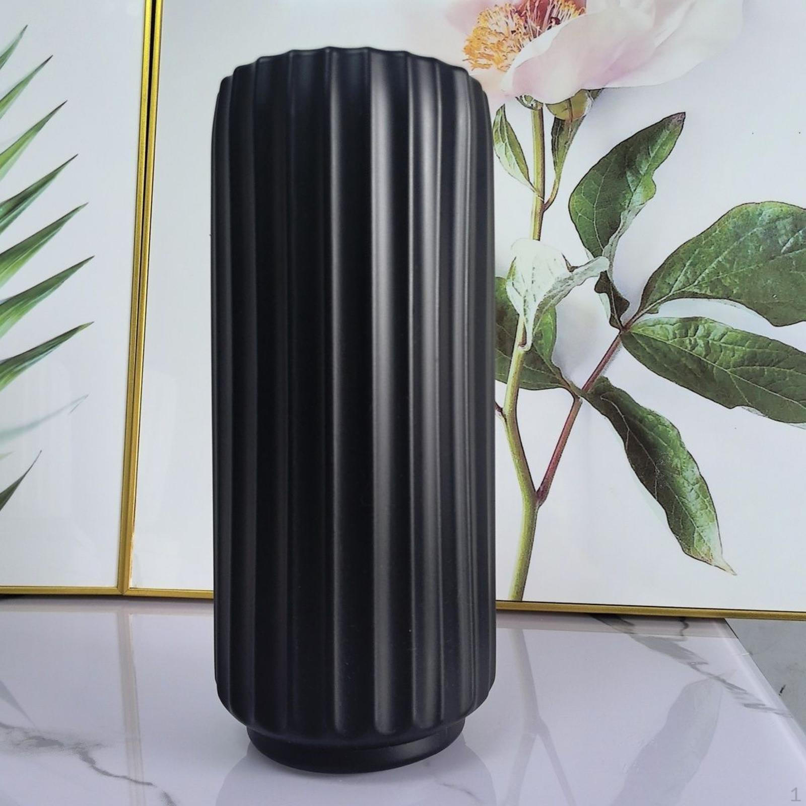 

Large Floor Vase, Flower Vase for Lawn, Modern Centerpiece Office, Dining Table, Shelf Or 30cm x 12cm x 12cm