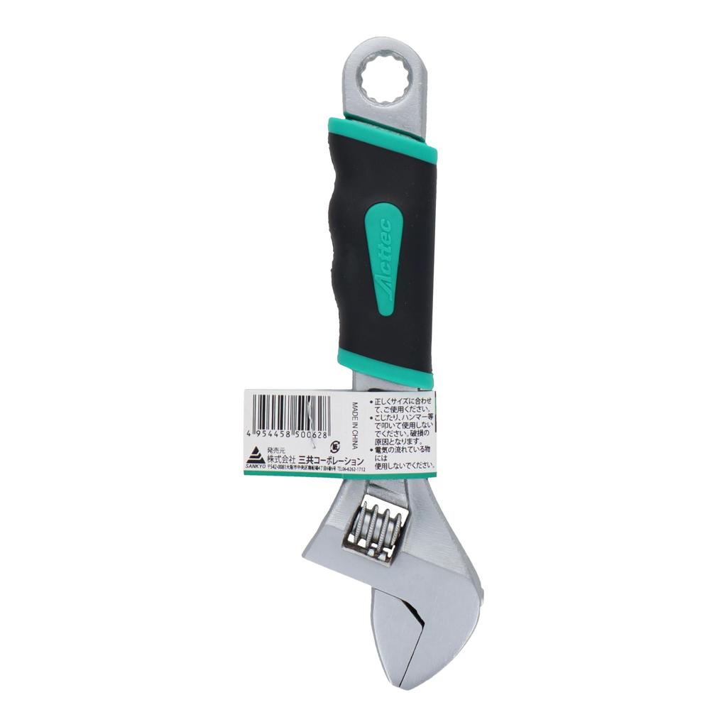 Sankyo Corporation Trad Acttec Adjustable Wrench, 150mm, ACT-150