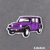 Purple Style Iron On Patch Thermoadhesive Patches For Clothes Anger Baby Girl Embroidery Patch For Hat/T-Shirt Fusible Sewing
