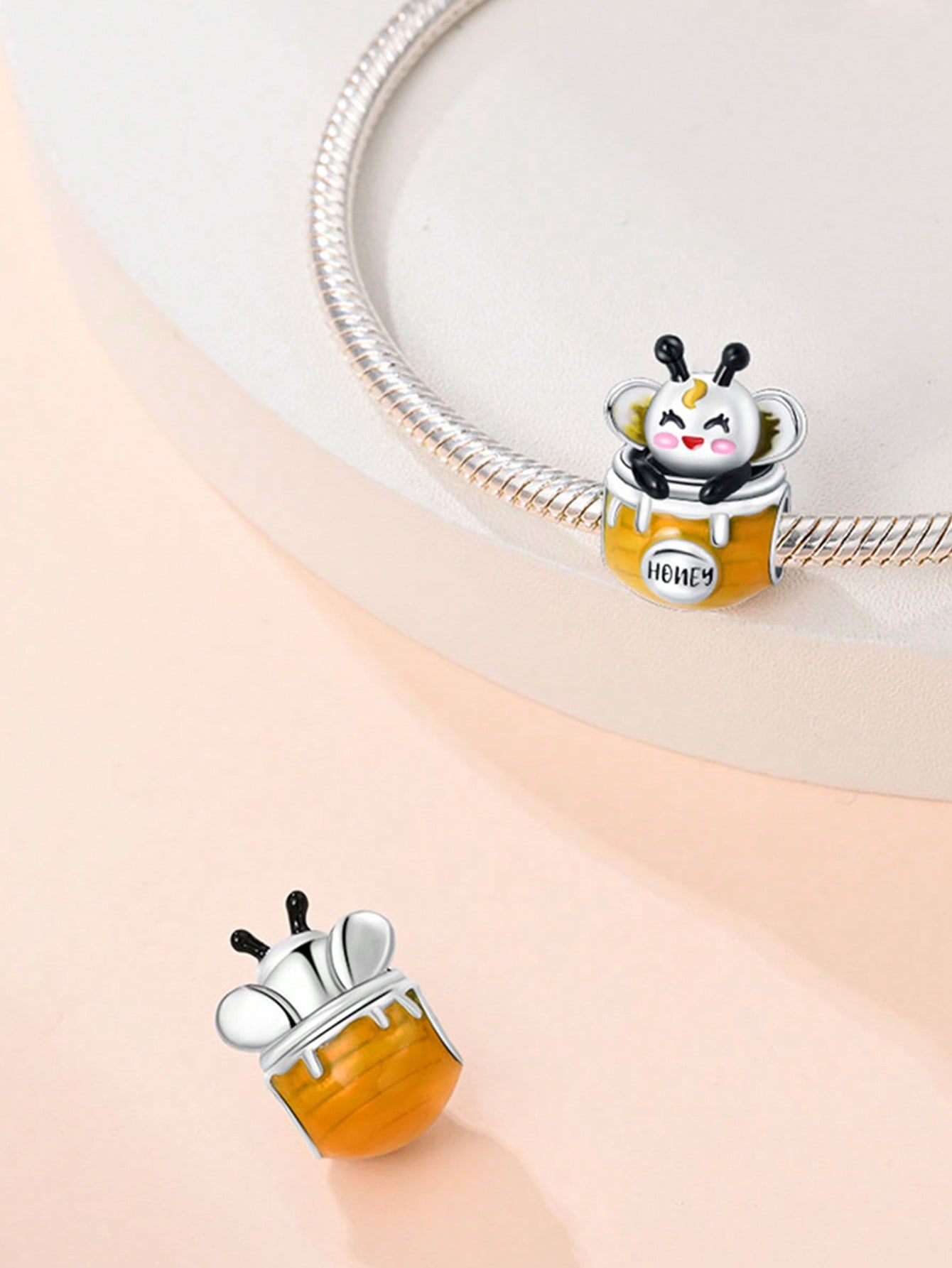 

Traveling Cat Honey Pot Squirrel Bead Charms Charm copper Plated Compatible With Charm Bead Charms copper Authentic Bracelets for Jewellery Making Do
