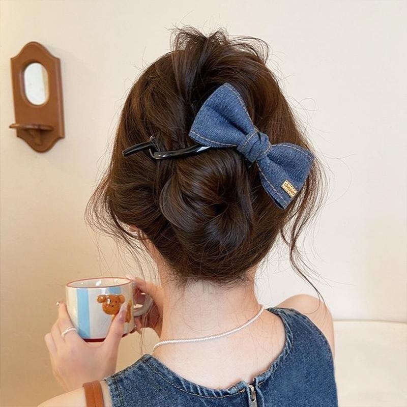 1Roll Versatile Hair Accessories Dark Blue Bag Straps Cowboy Webbing Creative Handicrafts DIY Gift Packaging