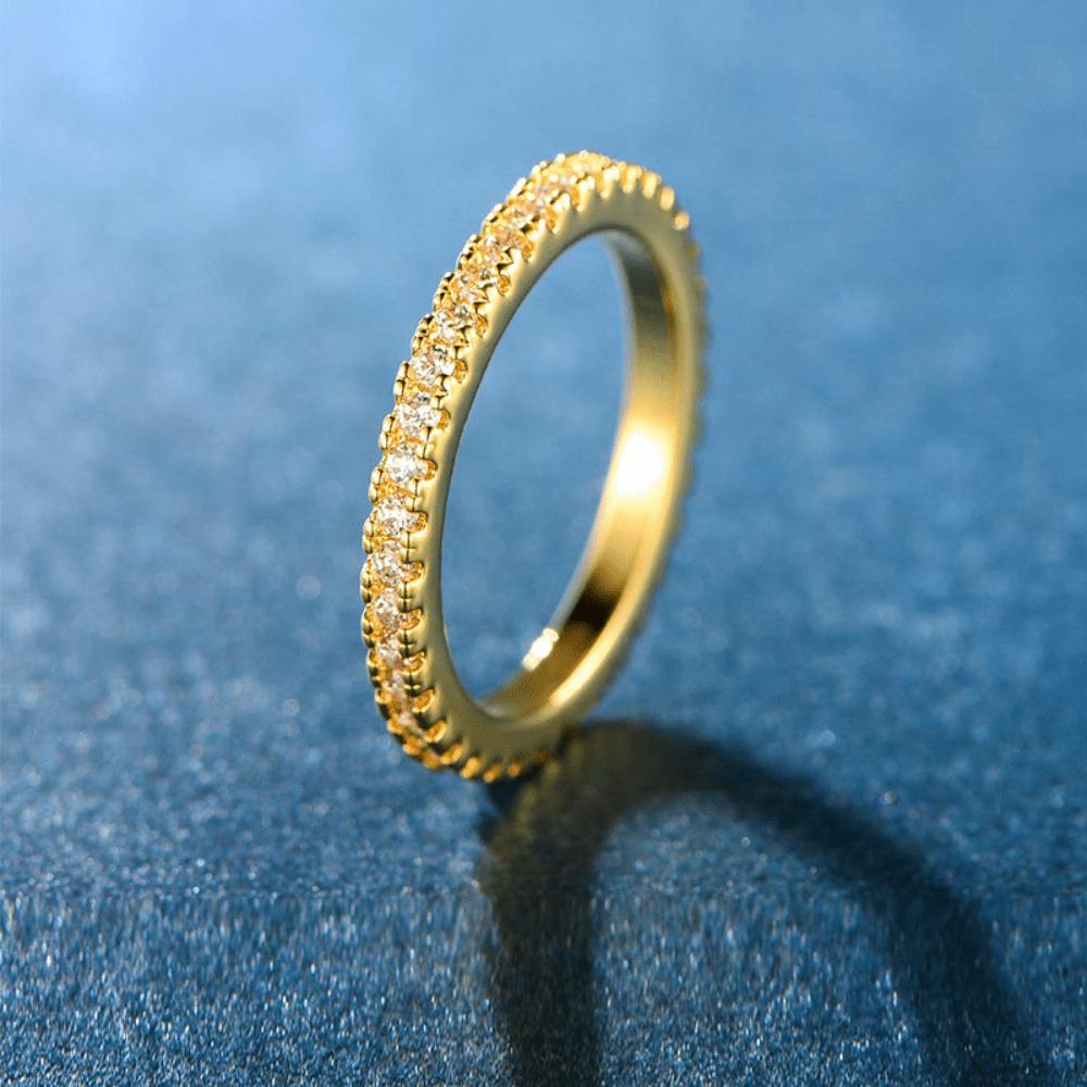 Ring Simple Single-row Index Finger Ring Fashion Versatile Ring European and American Fashion Commuting