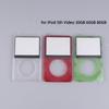 Colorful Clear Transparent Front Housing Case Cover For Ipod Video 5Th Video 30Gb 60Gb 80Gb Mp3 Accessories