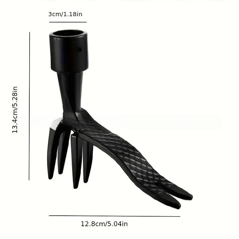 1PC hot-selling vertical weeder tool weeding head, weeding shovel garden stainless steel weeding claw hook tool