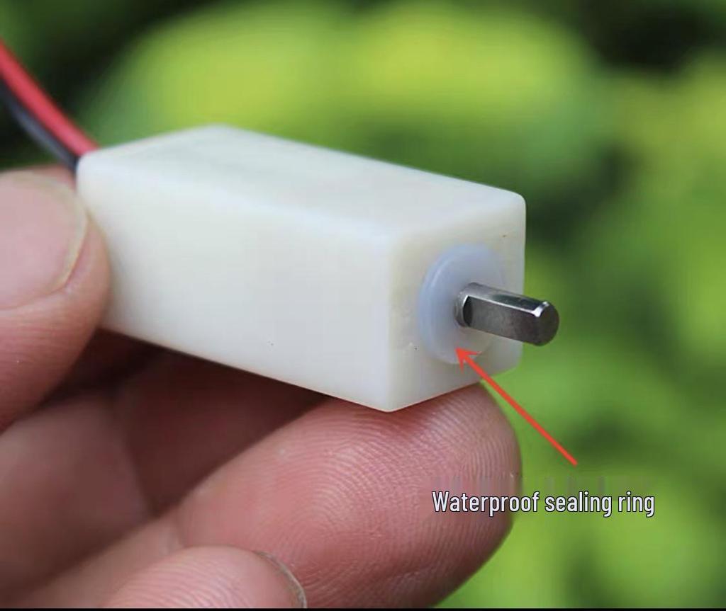 New N20 Gear Motor: Waterproof Mini DC Motor with All-Metal Gears (3V, 5V, 6V)