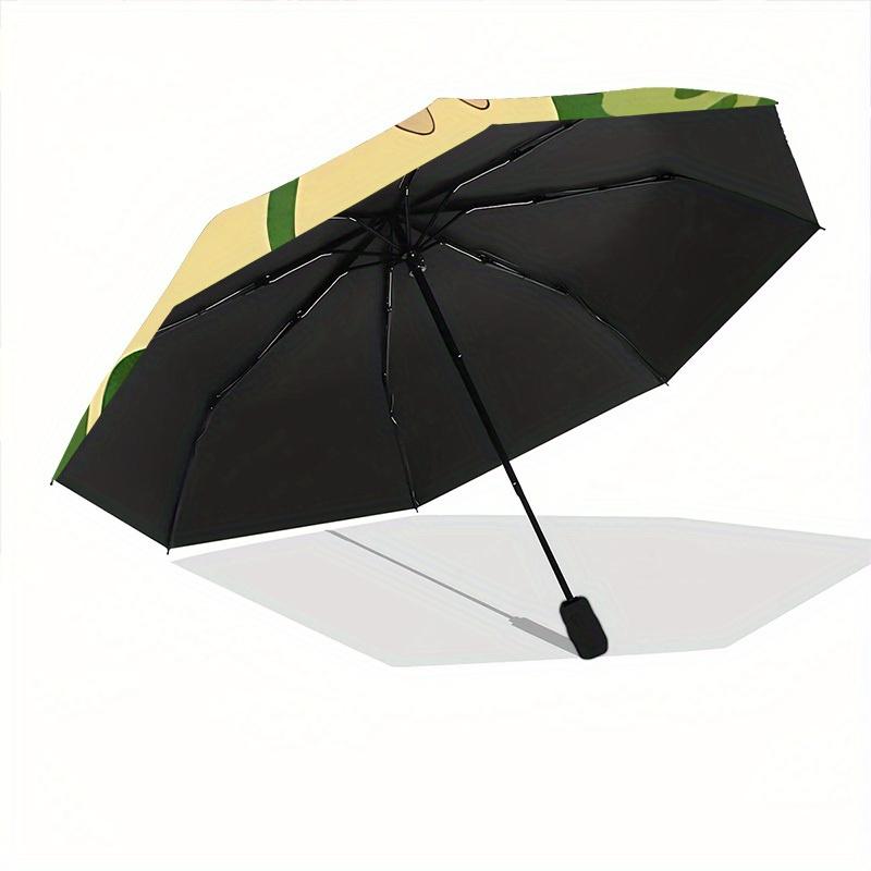 1pc Lotus Leaves Automatic Open/Close Umbrella, Portable Folding Umbrella for Travel, Themed Events, It Is Suitable As a Gift for Various Festivals, O