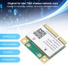 Mini Network Card Gigabit Network Card Network Card Mini PCI‑E Gigabit Double Band for Bluetooth 4.2 Wireless Wifi MC‑AC7265