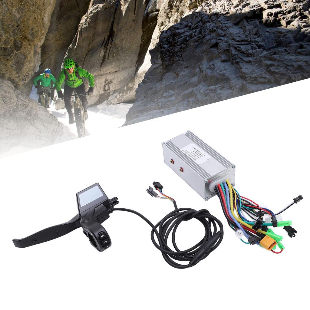 36V 48V 1000W 38A Electric Bike Brushless Controller 5540 160PDD Display Panel Brake Lever Bike Conversion Kit