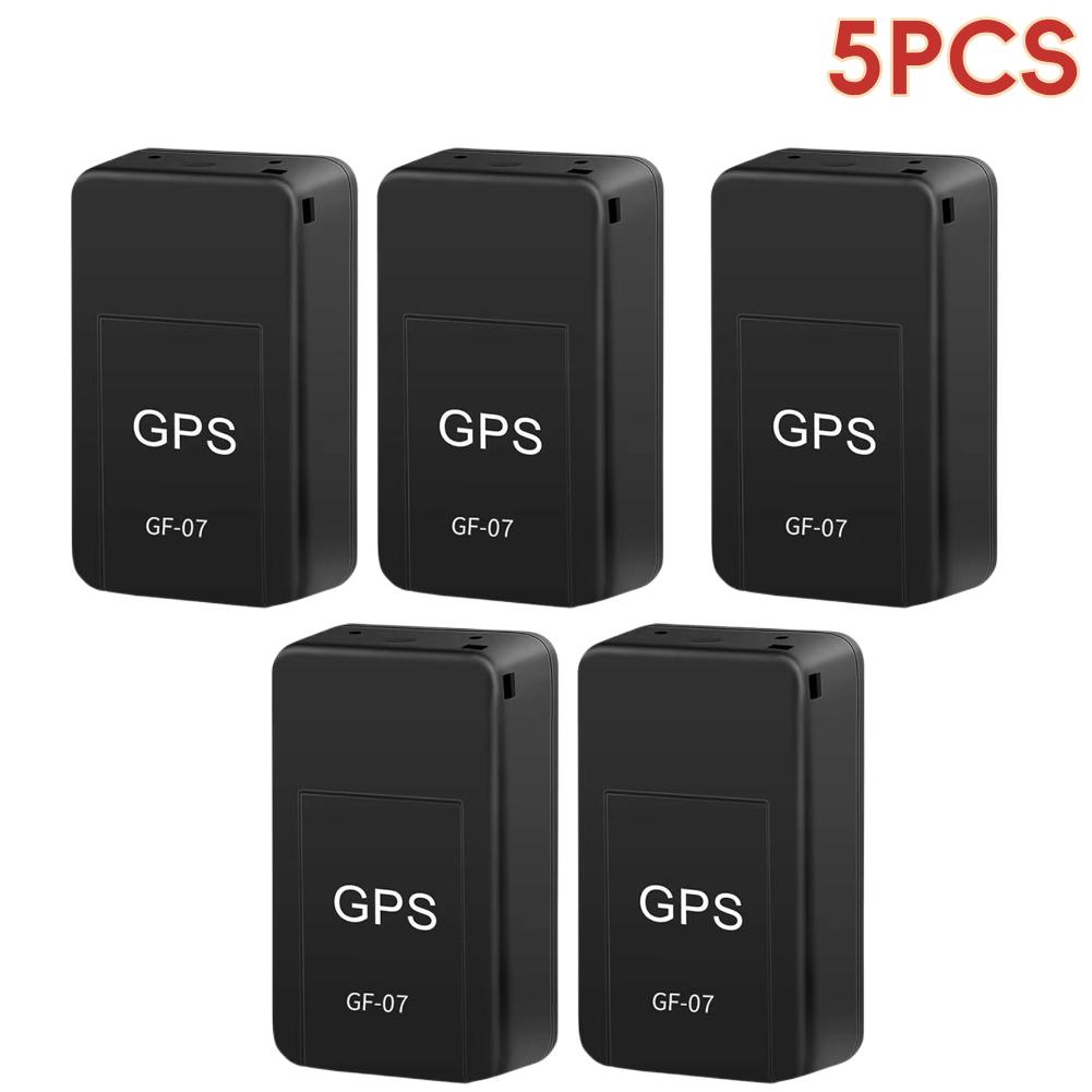5-1PCS GF07 GPS Tracker Mini Magnetic CarTracker Real-time Car/Kids/Pet Tracker AntiTheft Anti Lost Locator SlM Message Position