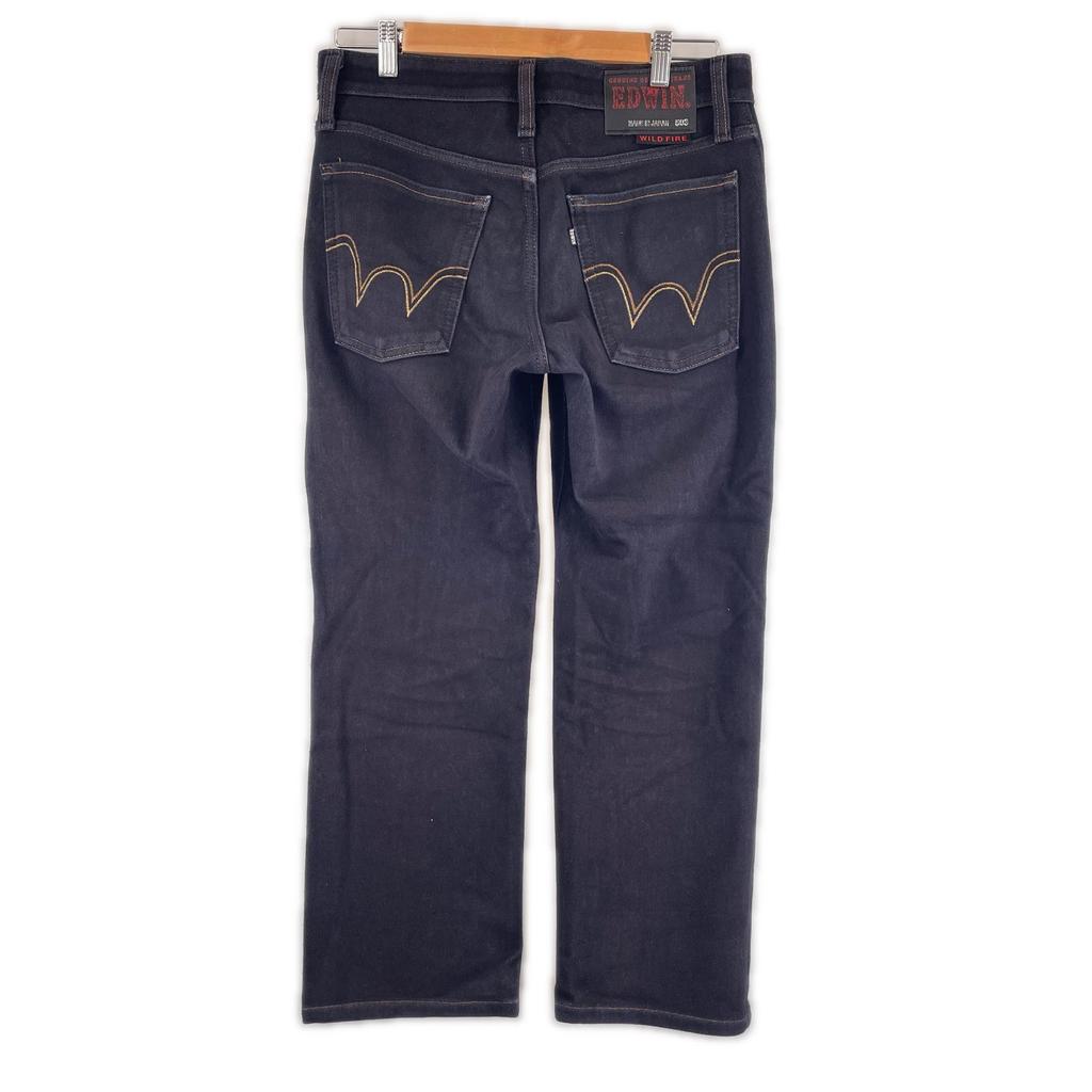 EDWIN  Plain Denim pants Dark navy mens 30 used