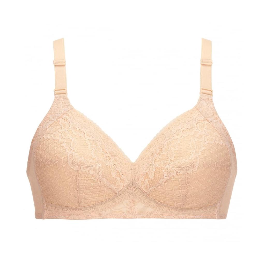 Triumph Body Concierge 517 Wireless M001 Size D75 Bra, (Beige),