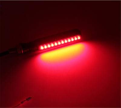 1Pair Motorcycle Flowing LED Turn Signal Indicator Flash Brake Tailight Light