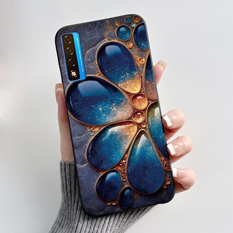 Casing For TCL 20 20S 20 Pro 5G 20L Plus 20L+ Case Luxury Dragon Cute Cool Boys Girls Black Soft Silicone Phone Case Back Cover