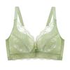 Thin lace sexy underwear women's big breasts show small breasts, large size no steel ring gathers beautiful back anti-sagging bra