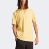 Adidas Originals Essentials Solid Logo Crew Neck Short Sleeve T-Shirt Men Tops Yellow IR9695
