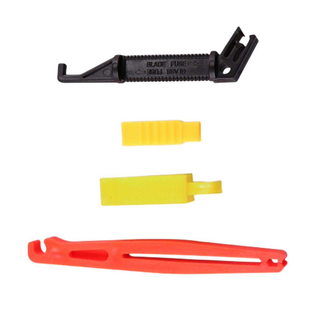 4Pcs Automobile Fuse Clip Mini Fuse Puller Blade Fuse Remover Auto Fuse Plier for Car Fuse Holder Fuse Box Disassembly Tool Fuses4