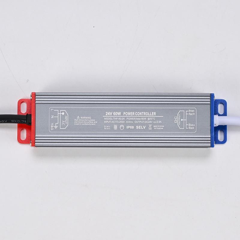 Şerit LEDler ve Işıklı Kutular için Su Geçirmez LED Sürücü Güç Kaynağı