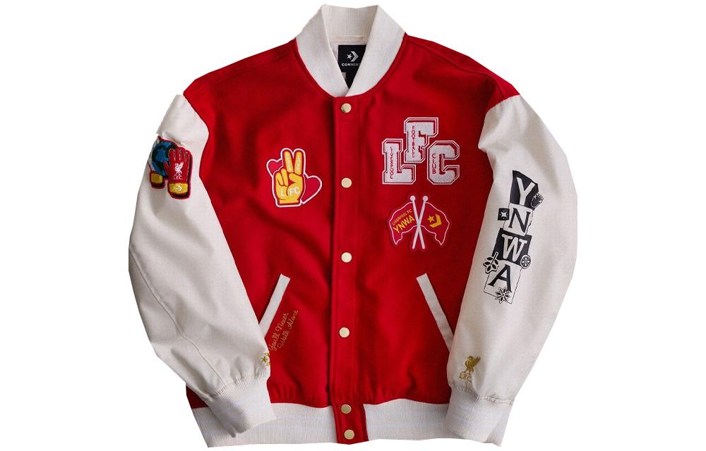 Converse X Lfc Woven Varsity Jacket 10025722-A01 S