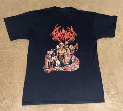חולצת טי וינטג 'Bloodbath Breeding Death' מידה S עד 5XL NE091 חולצת טי יוניסקס
