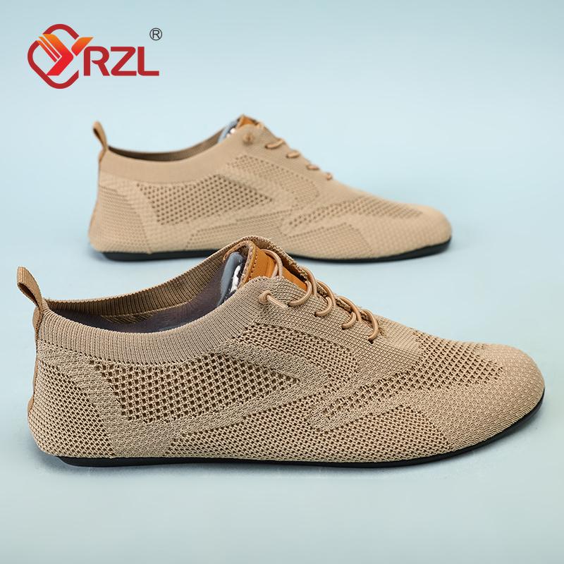Mocassini da Uomo YRZL in Rete Mocassini da Guida Suola Sottile Scarpe Piatte da Passeggio Leggere Traspiranti Antiscivolo Mocassini Casual Scarpe da Uomo