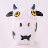 Soft White Cow Shaped Squeezing Toy Tpr Material Stress Relief Coordination Hand