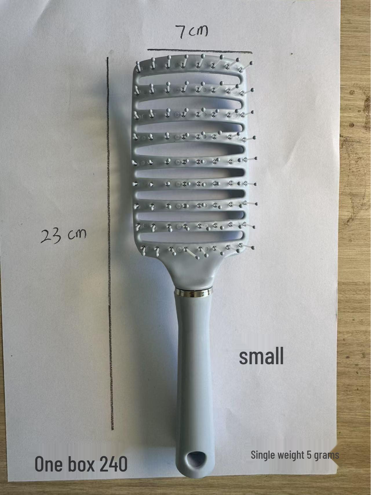 

Пушистая электростатическая U-образная расческа для укладки двойного назначения