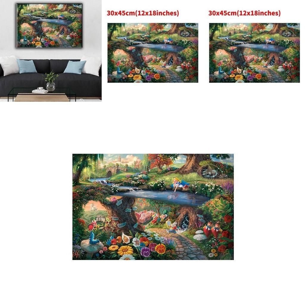 Meerjungfrauenprinzessin Leinwand Wandkunst Modernes Märchen Schlafzimmer Kinderzimmer Dekorative Malerei