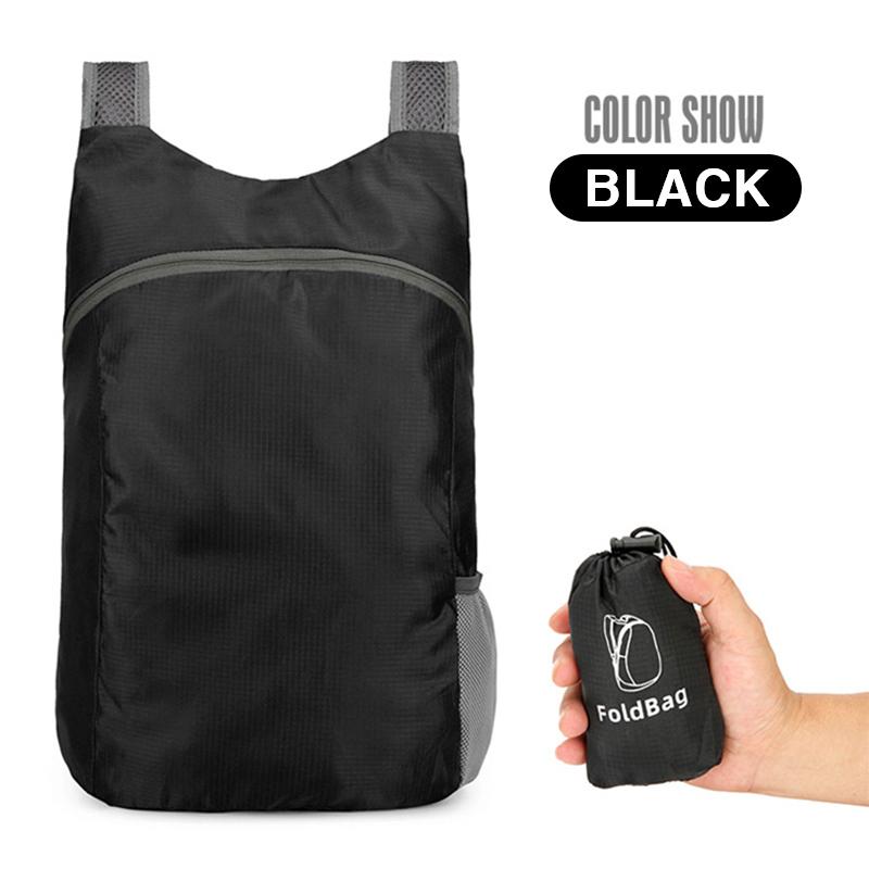 20L Lightweight Packable Backpack Foldable Ultralight Outdoor Folding Backpack Travel Daypack Bag Sports Daypack For Men Women