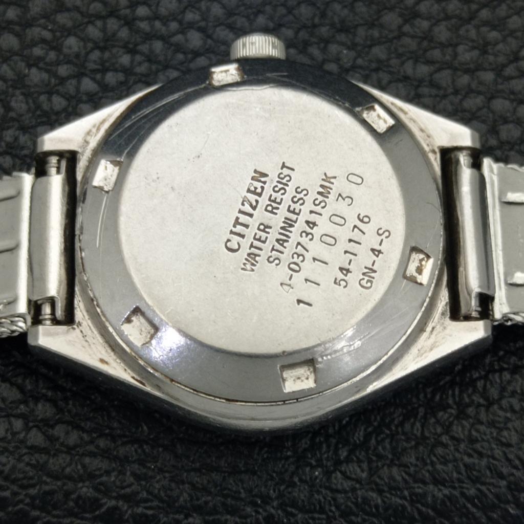 JAPAN VINTAGE CITIZEN AUTOMATIC 6650A WOMENS ORIGINAL DIAL WATCH A700356-5