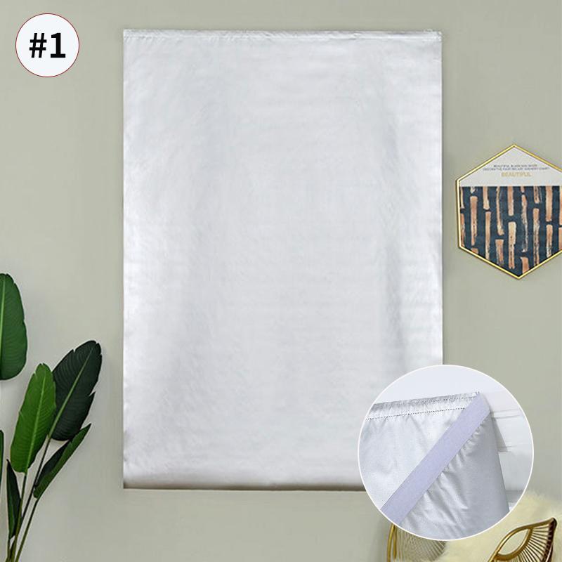 

1 шт. затемняющие самоклеящиеся шторы с подкладкой, тонкие и легкие драпировочные панели для спальни, комнаты для совещаний, офиса, Cortinas 70X100cm