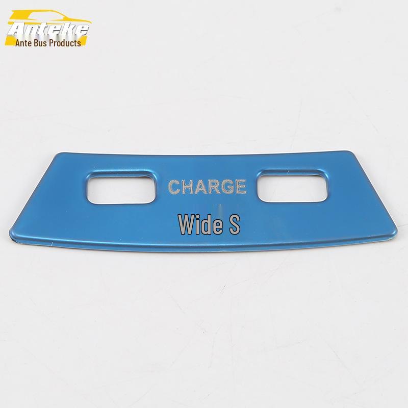 Lynk&Co 02 Rear Row USB Decorative Frame & Third Row Charging Port Sticker